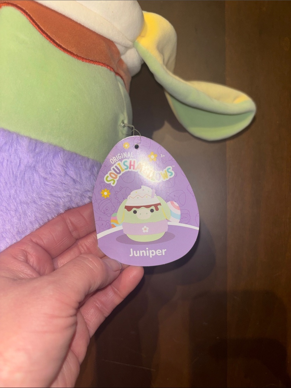 🧸Original Squishmallows Juniper Donkey Latte | NWT - Picture 4 of 5